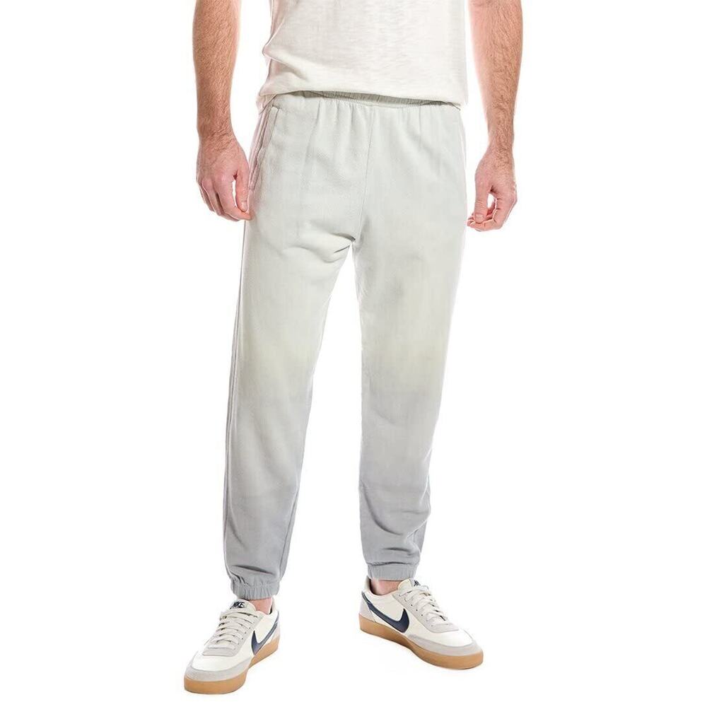 Monrow Mens Ombre Wash Slouchy Sweatpant Light Olive Size L 0714